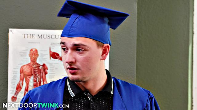 NextDoorTwink - Bricked Dicked Grad Rammed By Jocks To Calm
