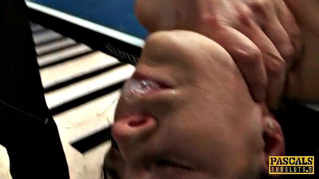 SSamantha Bentley is tied up, throated and fucked raw