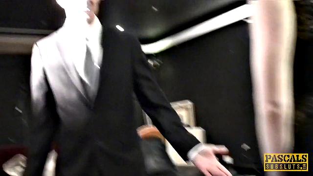 SSamantha Bentley is tied up, throated and fucked raw