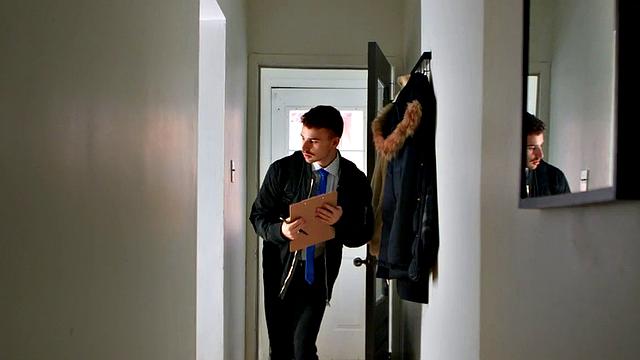 Sexy stud dominated by gay dude in anal hole