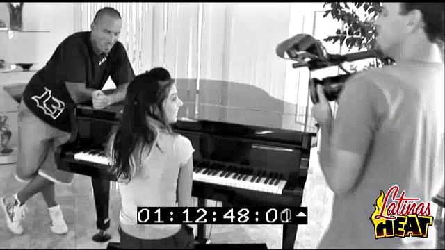 Pretty Latina Takes Big Cock