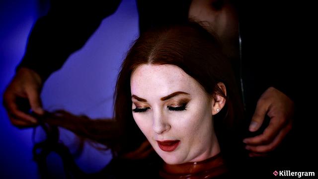 Зара DuRose в латексе: жесткий секс и горячий финиш на груди!