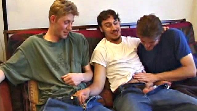 Curious Boys Gay 3some