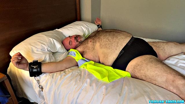 Tickling a Big Wobbling Belly! - Stocky & Matt