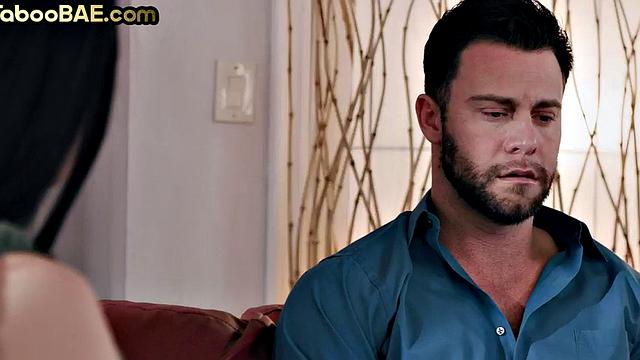 Weird stepsis gets fucked by stepbrother in tight pussy