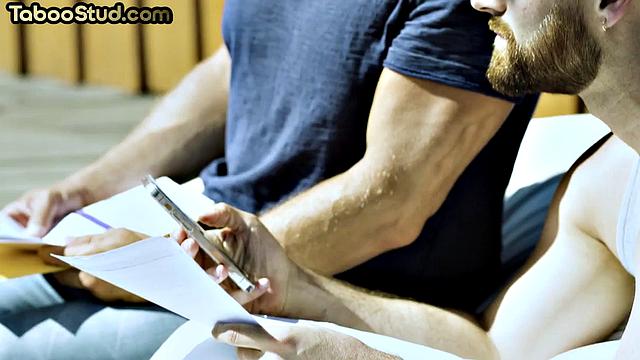 Handsome studs analfucking hard