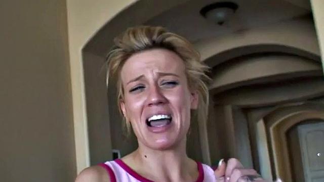 Holly Wellin takes a shower and talks to camera