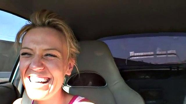 Holly Wellin takes a shower and talks to camera