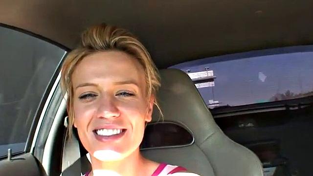 Holly Wellin takes a shower and talks to camera
