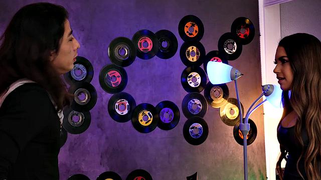 Kendall Kayden becomes groupie and fucks rock star for guitar