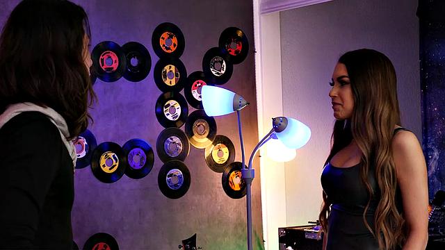 Kendall Kayden becomes groupie and fucks rock star for guitar