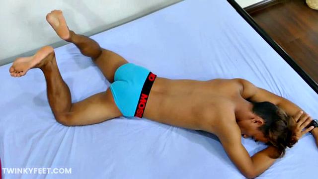 Rizal and his Asian Boy Feet Are Perfect In Every Way. He Enjoys a Sexy Lean Body,C ute Face, and Big Dick. Rizal Shows Off his Perfection By Stripping Naked and Rubbing his Cock Head On his Smooth Soles.