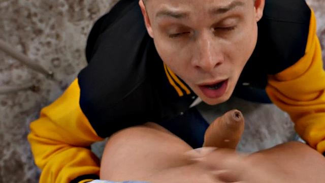 Transgender lady enjoys anal fucking by nice male dick