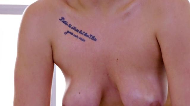 Curvy WAM babe doggystyled by masseur in action