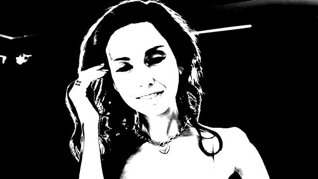 1000Facials - Smokin Hot Brunette Uses All Her Cock Sucking Skills