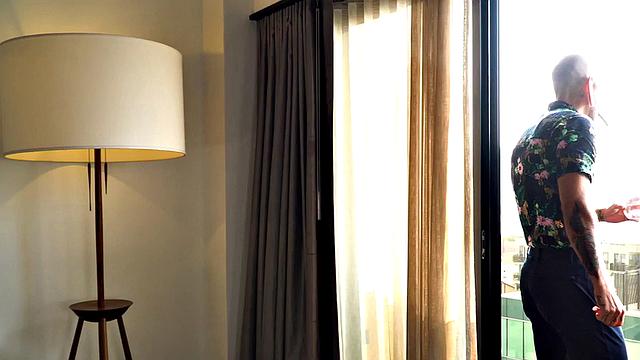 Trans lady gets sucked by man before licks his pussy