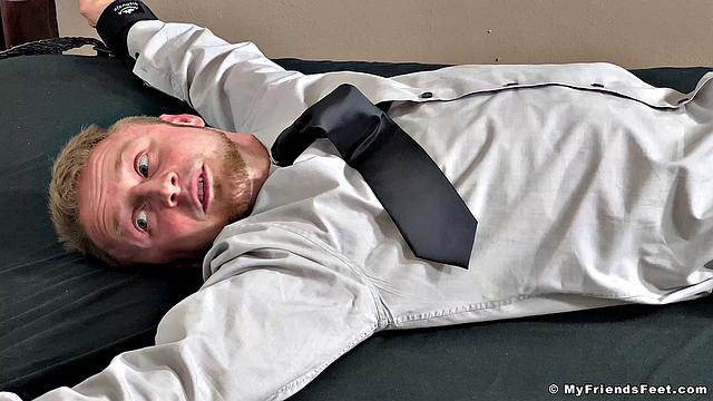 Co-Worker Chad Gets Tickled - Chad