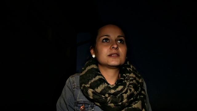 Amateur babe with no tickets takes stranger's load on her bald pussy in POV outdoor action