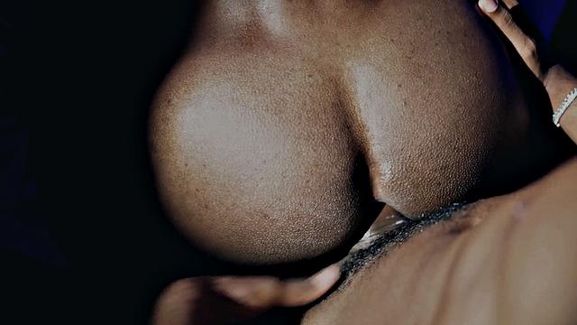 Assfucked black jock sucking his BF's till cumshot