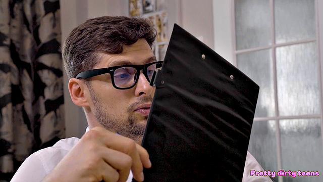 Creampie with big therapist