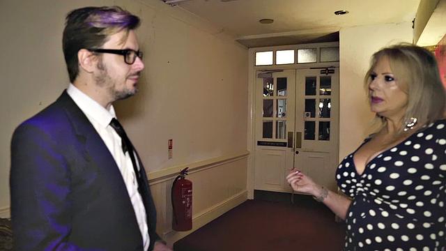 Blonde with pierced nipples gets wild with group sex & face sitting in Episode 1