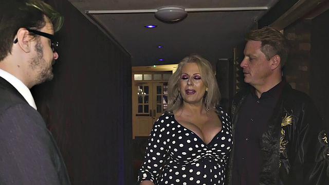 Blonde with pierced nipples gets wild with group sex & face sitting in Episode 1