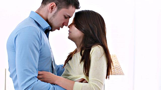 Kinky lovers doggy style orgasm