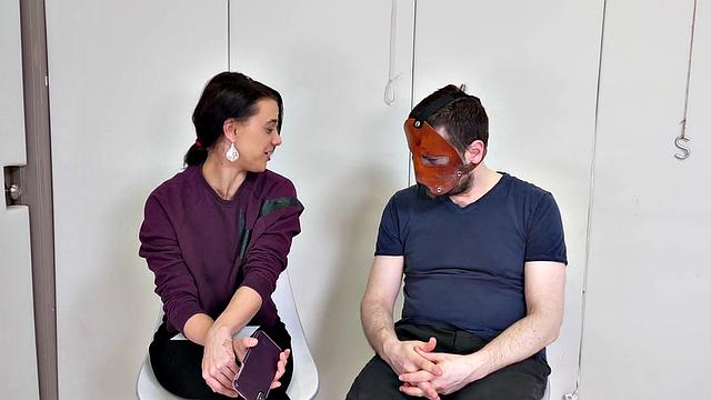 Cum hungry anal sub gets ass pounded