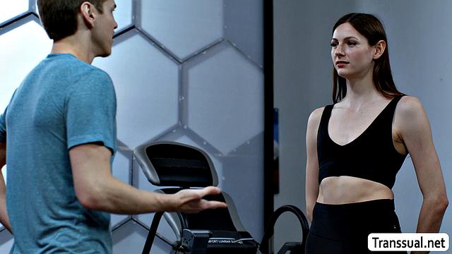 Sucking my clients in the gym early morning