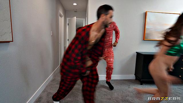 Slutty College Roomie Steals Two at Once