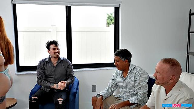 Dads On Set: Sex Moves Competition