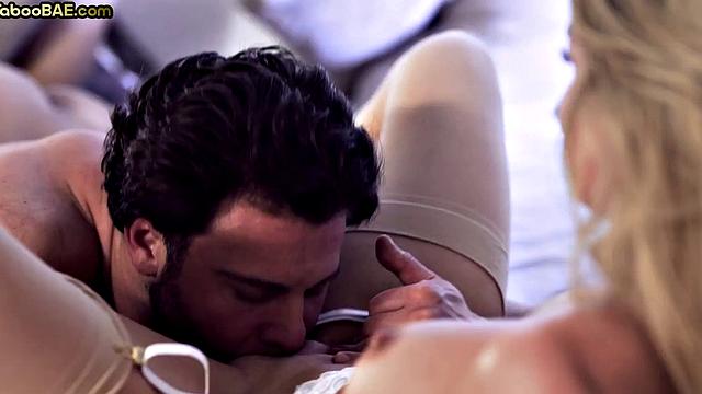 Stunning babe smashed by lover