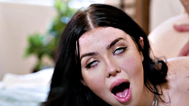 Big booty babe doggystyled by lover