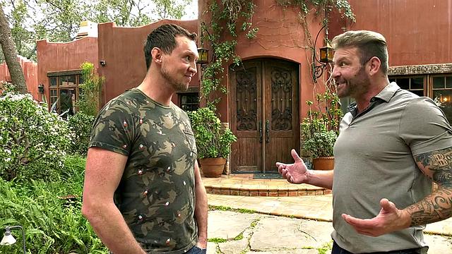 Transsexual drilled wildly in ass by nasty male fuckers