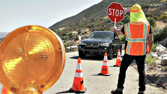 Big Tit Blonde Gets Deepthroated and Plowed by Construction Worker