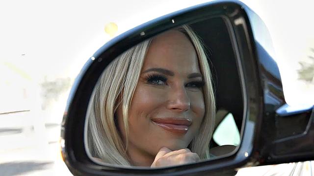 Big Tit Blonde Gets Deepthroated and Plowed by Construction Worker