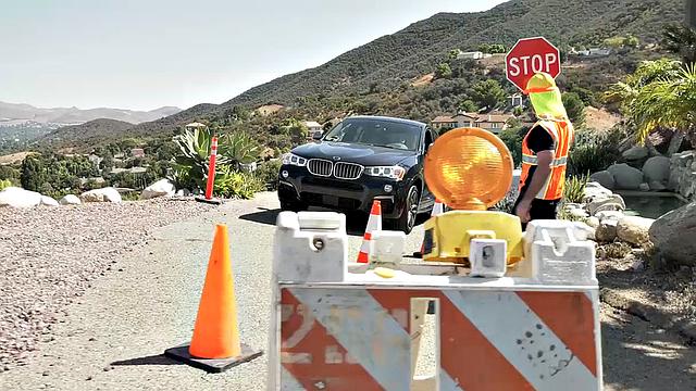 Big Tit Blonde Gets Deepthroated and Plowed by Construction Worker
