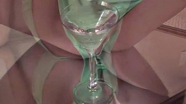 Sexy teen teasing her pussy in shorts