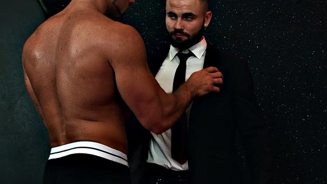 Bisex skinny Asian tattooed babe pussybanged in 3some