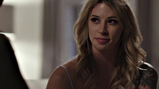 Busty tgirl drilling girlfriends pussy in couple