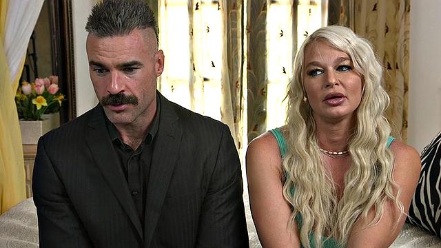 BDSM busty MILF whipped and fucked by dominant hubby