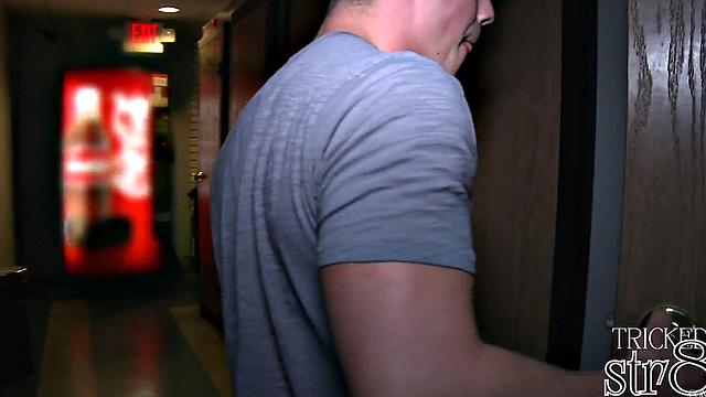 Gloryhole baited gets blowjob