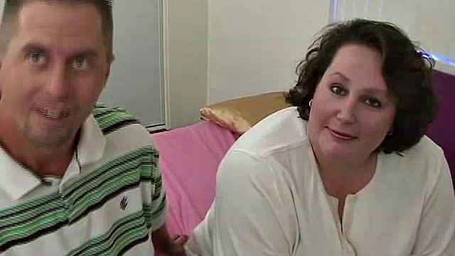 Pretty BBW at a Bus Stop