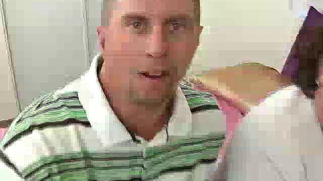 Pretty BBW at a Bus Stop