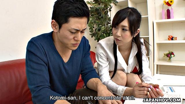 Kotone Amamiya Fucks Her Student