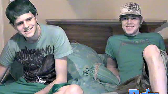 Nathan & Lucas' First Time Together on Camera