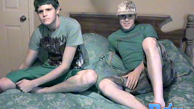 Nathan & Lucas' First Time Together on Camera