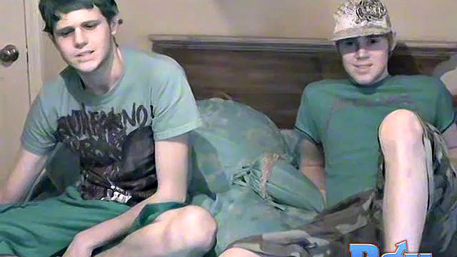 Nathan & Lucas' First Time Together on Camera