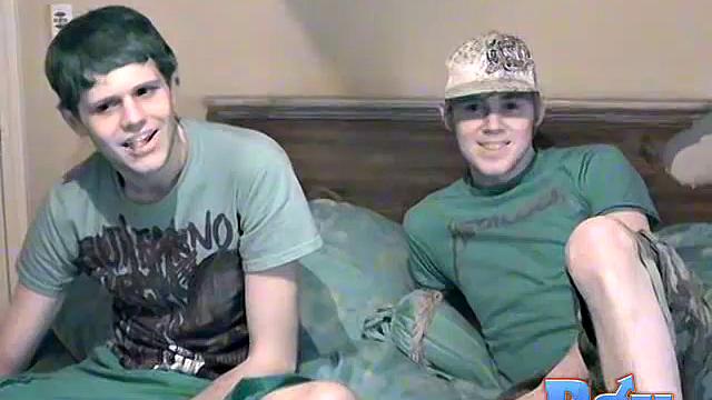 Nathan & Lucas' First Time Together on Camera