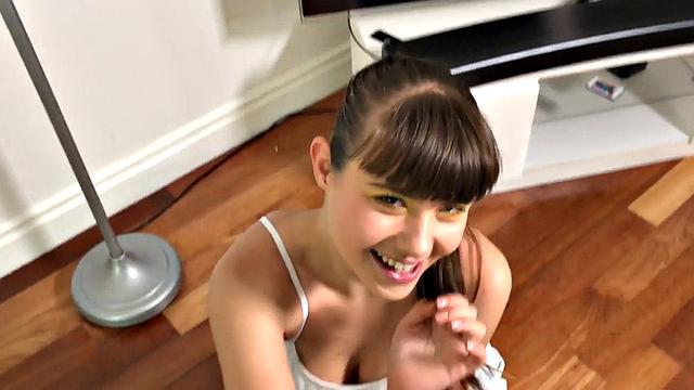 Nympho POV enjoys hardcore fucking in tight pussy